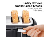 Hamilton Beach | 4 Slice Toaster with Extra-Wide Slots Black 24217