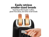 Hamilton Beach | 2 Slice Toaster with Extra-Wide Slots Black 22217