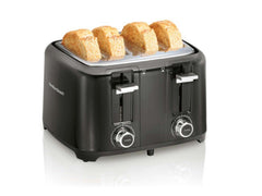 Hamilton Beach | 4 Slice Toaster with Extra-Wide Slots Black 24217
