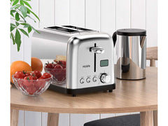 HoLife | CP112A Stainless Steel 2-Slice Toaster