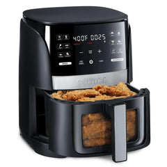 Gourmia Air Fryer with Window 5.6 L / 1.5 gal
