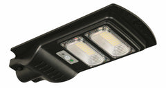 LED solar street light.in black